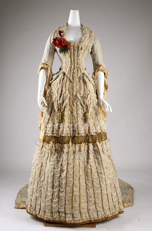 1880 ball gown