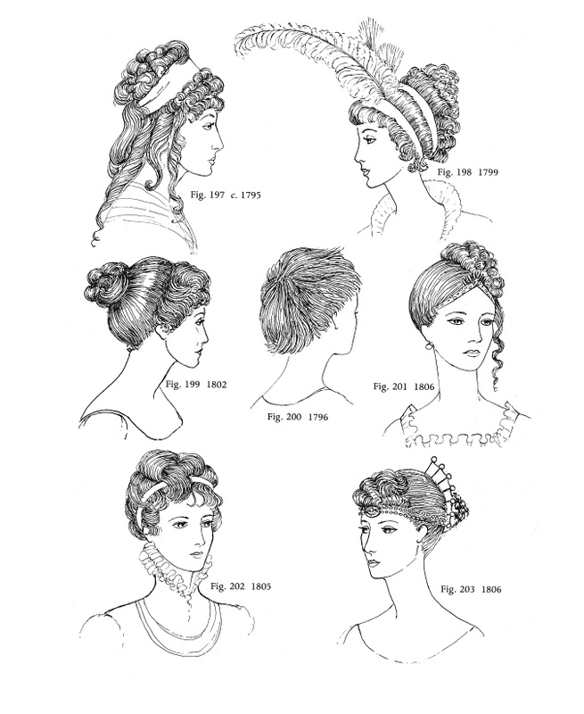1795 - 1806 - Regency Hairstyles - Fashion History